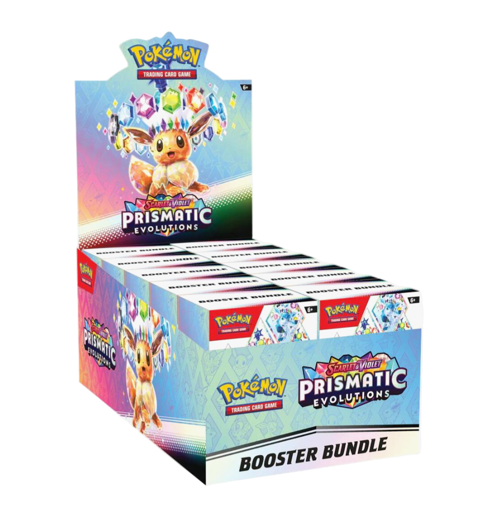 Prismatic Evolutions Booster Bundle Display Sealed Master Case (6 sets inside)